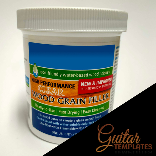 1pt/475ml  High Performance Clear Water-based Grain Filler