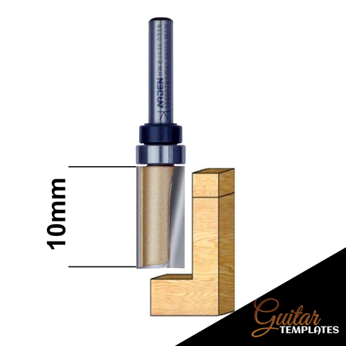 1/2" x 10.0mm Top Bearing Flush Trim Bit