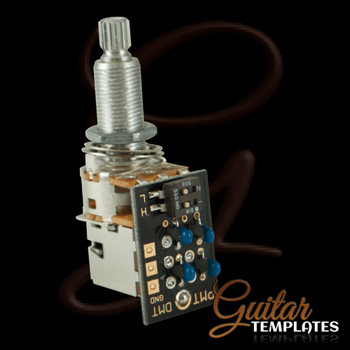 Long Shaft PMT, Dual Mode Tone Control Potentiometer