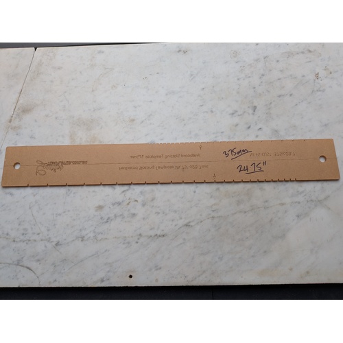 Clearance  Fret Slotting Template - 375mm & 24.75" (628.7mm)