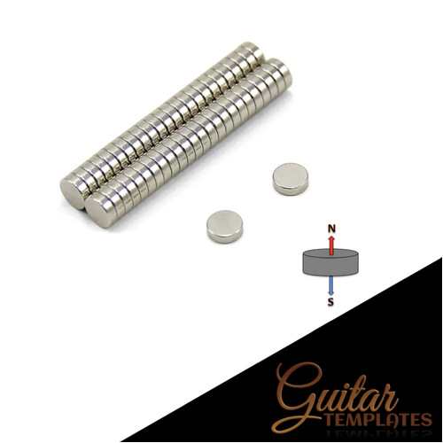 Neodymium Disc Magnets 5mm x 2mm