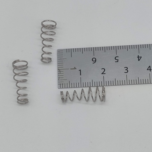 Pickup Springs 19mm nickel Tapered