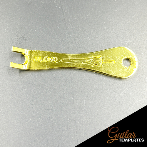 Gold Look Acoustic Bridge Pin Puller