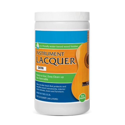 Satin Instrument Lacquer 1 Quart (946ml)