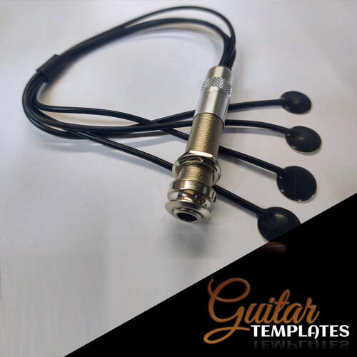 JJB Prestige-430c Acoustic Pick Up for Classical Guitars with Volume