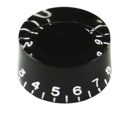 Black Gibson Style Speed Knobs Suit Bourns and Alpha Pots
