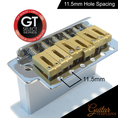 S-Style Tremolos with Brass Options