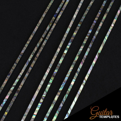 Paua Abalone ZipFlex 1.20mm x 380mm long