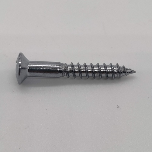 Chrome 3.5mm x 25mm Screws