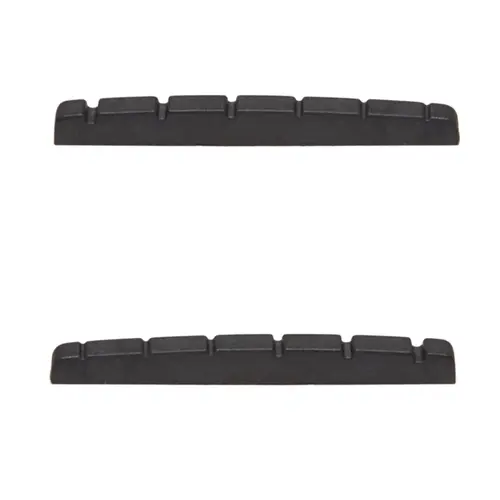 GraphTech Black TUSQ XL Nut Slotted R12 L42.88mm For Strat