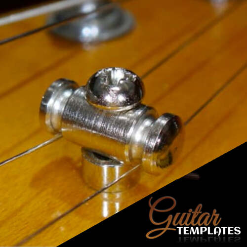 Chrome 5mm Gotoh Guitar String Tree