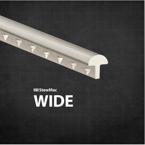 StewMac Wide / Medium Fret Wire 2ft Length