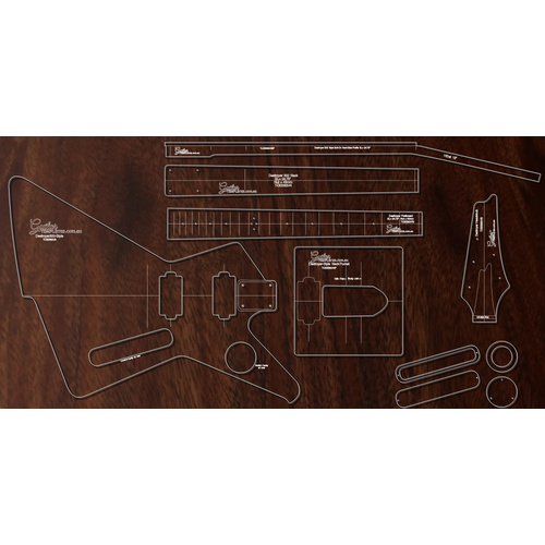 Ibanez Destroyer Style Template [Select Template: Complete Build Set]