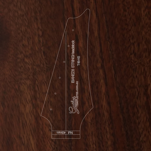 Destroyer Style Headstock