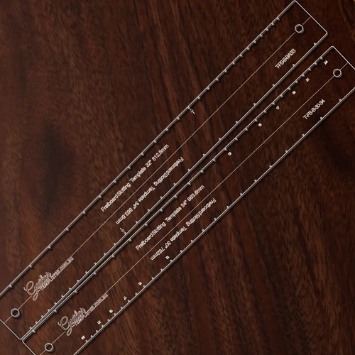Bass Twin Pack Fret Slotting Template 