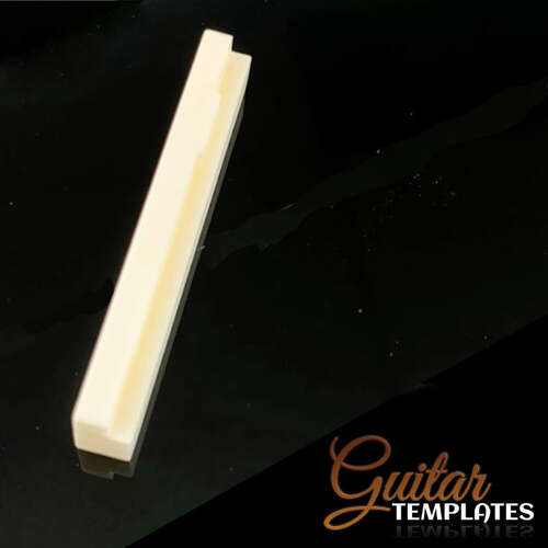 Steel-String Compensated Nut Fret Slotting Template PLUS Nut