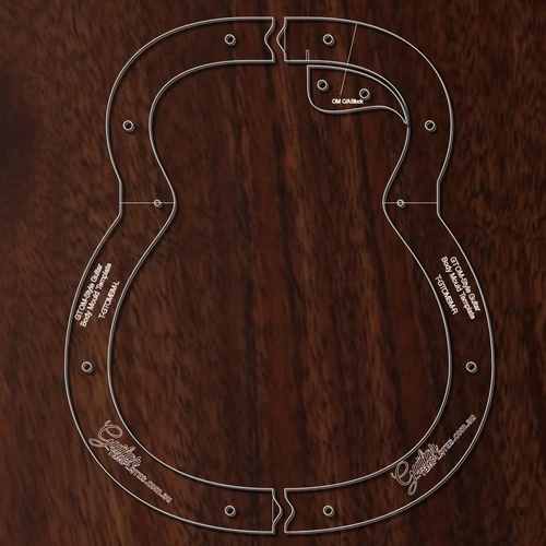 GT OM Style Body Mold Template