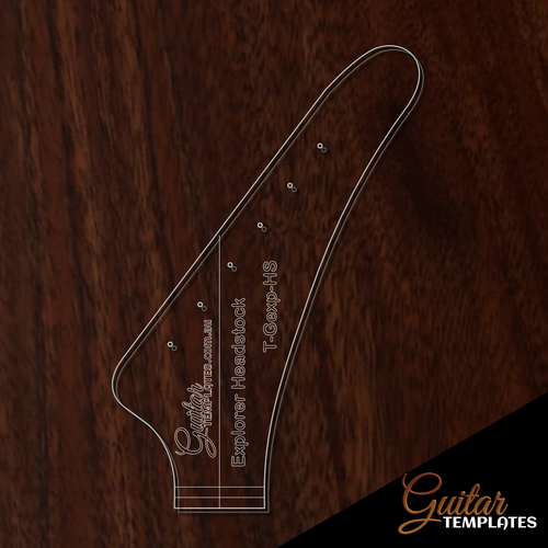 Explorer Style Headstock