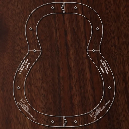 Gibson L00 Style Body Mold Template