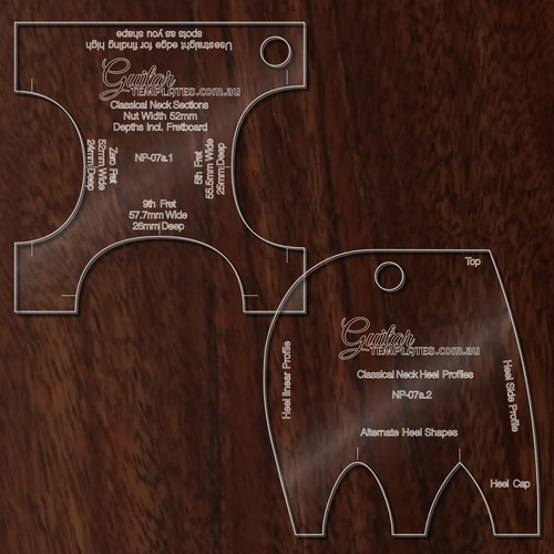 Classical Profile Acoustic Guitar Neck Profile