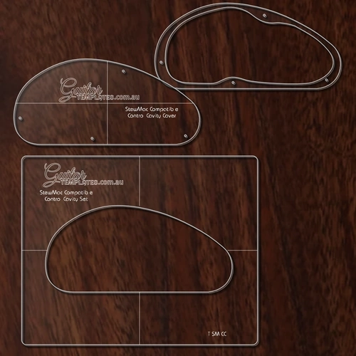 Stewmac Compataible Medium Cavity Plate Templates