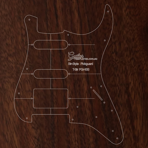 Humbucker + 2 x single pick up version