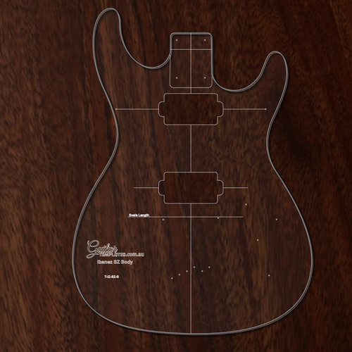 Ibanez SZ Style Body Template