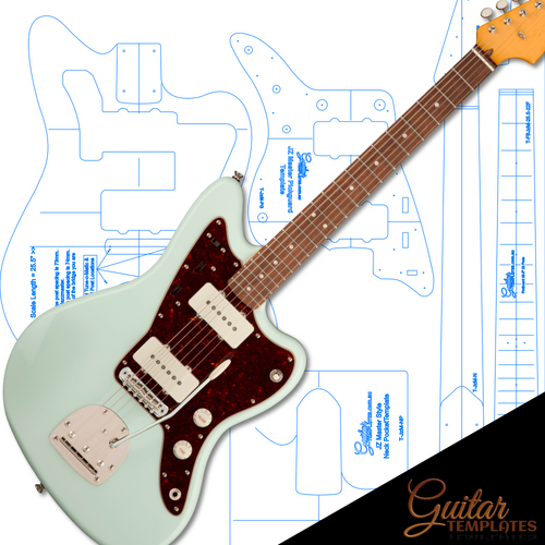 J-Master Style Template 21 Fret Build Set
