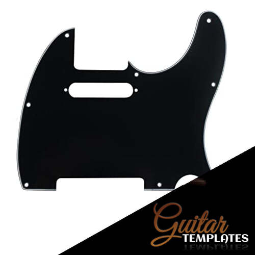 Black White Black TL style Pickguard