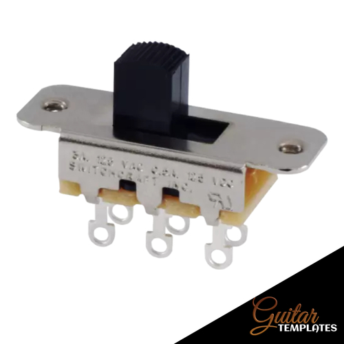 Slide Switch DPDT, Ideal for Jazzmaster® / Jaguar®