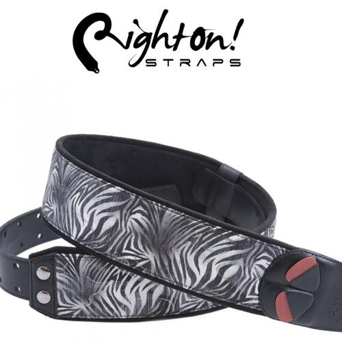 Jungle Black Guitar Strap