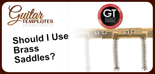 GT Blog Why Use Brass Saddles on Guitar Bridges?